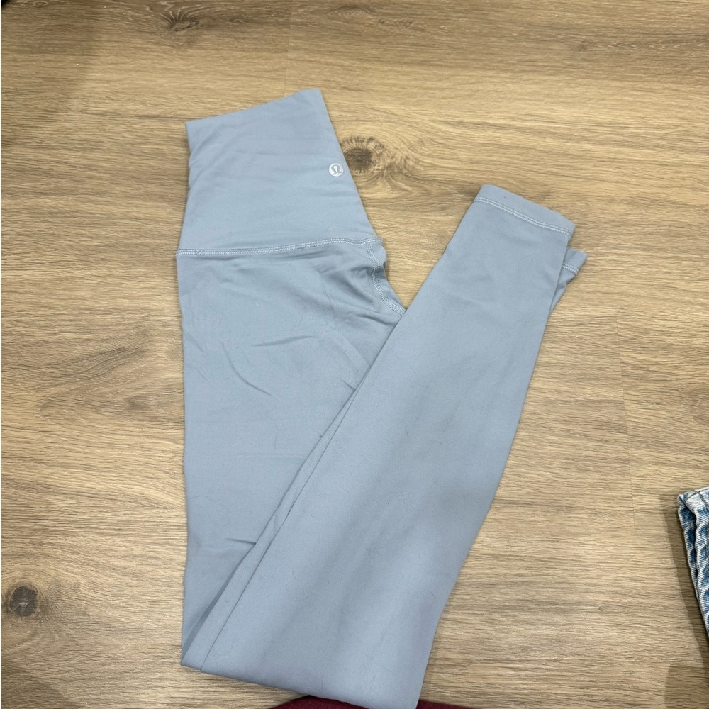 lululemon baby blue ultra high rise Leggings